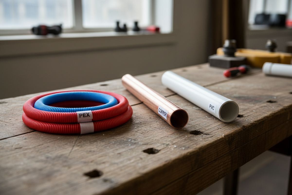 PEX vs. Copper vs. PVC: Which Plumbing Pipe Is Right for Your Project?