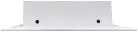 BUILDMART - 25x6 White Modern AC Vent Cover - Decorative Air Vent - Standard - Image 2