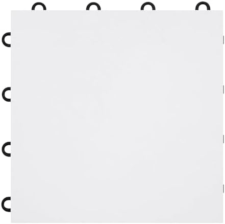 Flooring Inc's 3/8" Thick Interlocking Lightweight Plastic Practice Dance Floor - Image 2