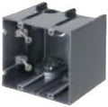 Arlington F102 2 Gang Screw Mount Device Box by Arlington