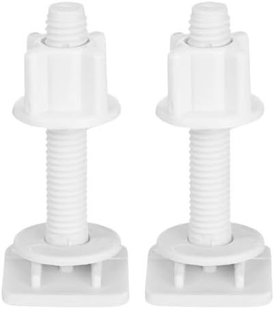 SEWACC Universal Toilet Seat Screws Replacement Parts Toilet Bowl Screws and by SEWACC
