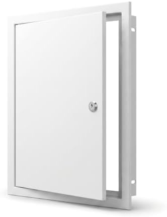 12x16 Lockable Galvanized Access Panel 1.2mm Steel Drywall Door by Unknown
