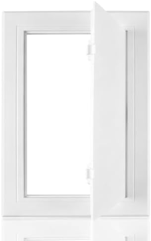Drywall Access Panel 6×9 in, Plastic Wall Hole Cover by BEVTEE