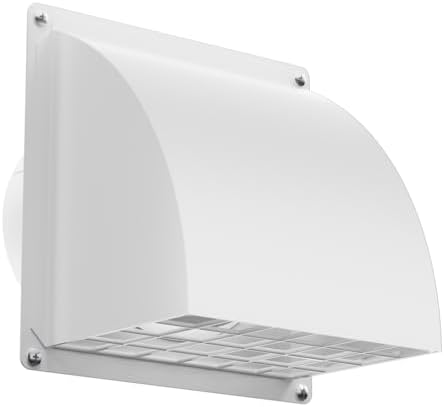 HG Power 4 Inch Dryer Vent Cover Outside by HGPOWER