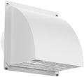 HG Power 4 Inch Dryer Vent Cover Outside by HGPOWER