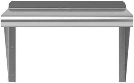 AmGood 12" X 16" Stainless Steel Wall Shelf | Metal Shelving | Garage, Utility - Image 4