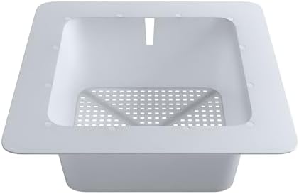 AmGood Pack of 5 Flanged Plastic Floor Drain Strainer 11-3/4 in. x 11-3/4 in. x - Image 4