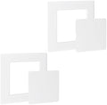 2Pcs Self Adhesive Access Panels, 4 x 4 inch Surface-Mounted Wall Hole Cover by UFURMATE