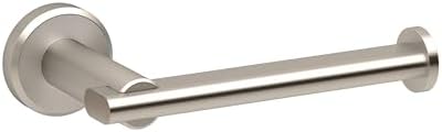 Gatco 5463 Locke Single Post Toilet Paper Holder, Satin Nickel by Gatco