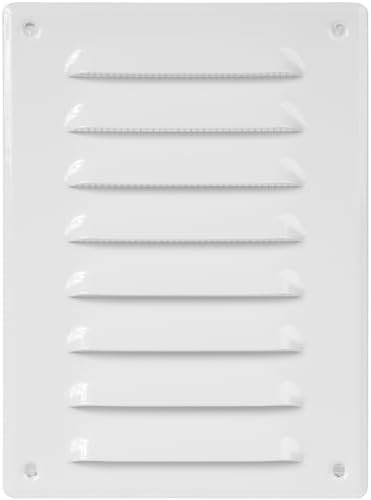 Repa Market 5.5" x 7.5" Inch White Steel Air Vent Cover by RepaMarket