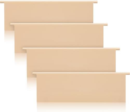 Geelin 4pcs 4 Inch Dryer Air Exhaust Vent Cover, Replacement Louver, UV and by Geelin