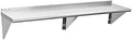 Hally Stainless Steel Wall Mount Shelf 14 x 60 in, NSF Commercial Shelving by HallySinksTablesH