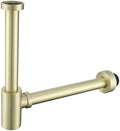 Bottle P Trap Brushed Gold 1 1/4 by SWHYGER