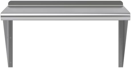 AmGood 24" Long X 18" Deep Stainless Steel Wall Shelf | NSF Certified | - Image 4