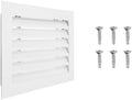 PATIKIL 12 x 16 Inch Gable Vent, 14 x 10 Inch Duct Opening Size by PATIKIL