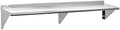 Hally Stainless Steel Shelf 14"x72" NSF Commercial Wall Mount Rack Shelving by HallySinksTablesH