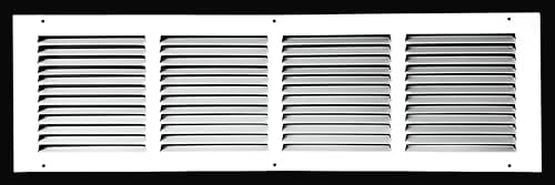Fits 24x6 Duct Opening Stamped Steel Return Air Grille Vent Cover Grille by KumpelAire