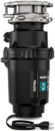 Moen Prep Series PRO 1/2 HP Continuous Feed Compact Garbage Disposal, Power - Image 2