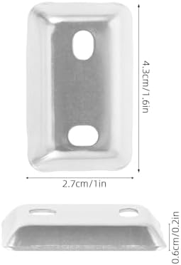 4Pcs Towel Bar Installation Hardware Replacement Bracket Washer - Image 4