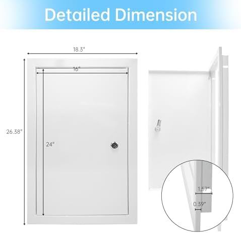 16 x 24 Inch Drywall Access Panel, Thicken 1.2mm - Image 2
