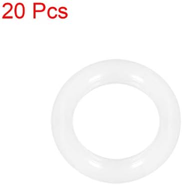 uxcell Silicone O-Ring, 17mm OD, 11mm ID, 3mm Width, VMQ Seal Rings Gasket - Image 3