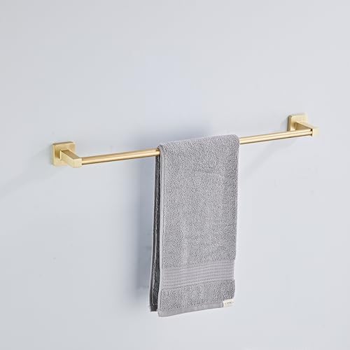 Brusehd Light Gold Bathroom Hardware Set 4 Pieces, Bathroom Accessories Set - Image 2