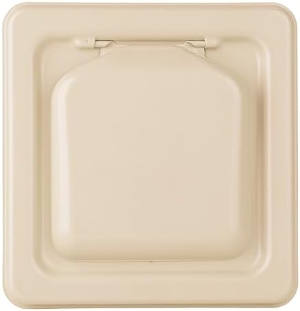 NO-PEST VENT Dual Door Dryer Vent Cover 4 Inch Outdoor, Made in USA, Highest by No-PestVent