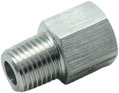 1 Piece 1/4" NPT Pipe Male x M14*1.5 Female Metric Gauge Sensor Adapter - Image 3