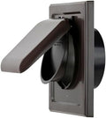 NO-PEST VENT Dual Door Dryer Vent Cover 4 Inch Outdoor, Made in USA, Highest by No-PestVent