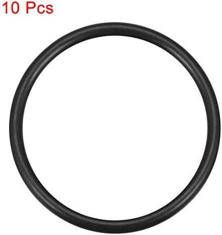 uxcell 10pcs 53x46x3.5mm Nitrile Rubber O-Rings Metric Sealing Gasket - Image 2