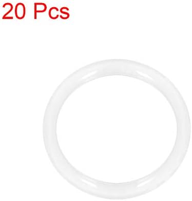 uxcell Silicone O-Ring, 31mm OD, 25mm ID, 3mm Width, VMQ Seal Rings Gasket - Image 3