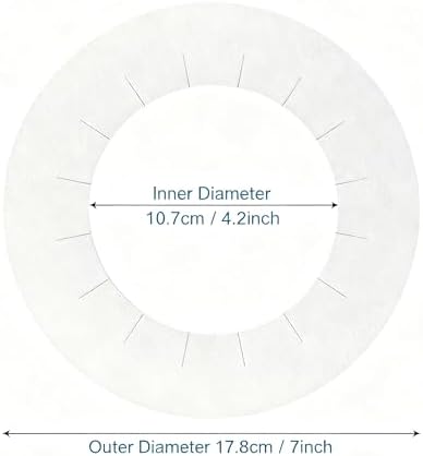 30 Pieces Clean Collars Ring for Wax Warmer, Universal Protective Collars for - Image 2