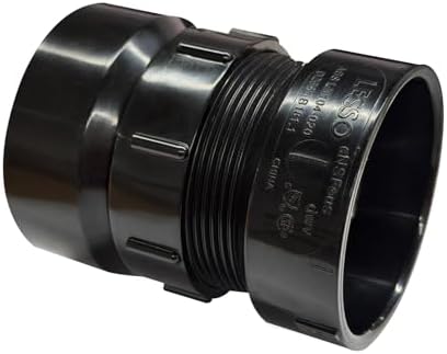 Lesso 1 1/2''ABS Union 1-1/2-Inch X 1-1/2-Inch Hub Union by LESSO