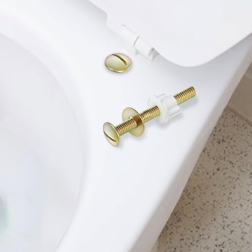 2pcs Toilet Seat Bolts, Steel Toilet Seat Screw Replacement Kit - Image 7