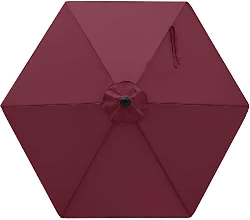 MASTERCANOPY Patio Umbrella 9 ft Replacement Canopy by MASTERCANOPY