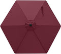 MASTERCANOPY Patio Umbrella 9 ft Replacement Canopy by MASTERCANOPY