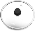 Tempered Glass Lids for Pots and Pans, Cast Iron Skillet Lid 10.5 Inch by CnSneg