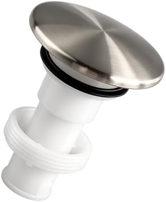 972-098J Plumbing-Equipment Brushed Nickel Drain Sink Stopper, Drain Sink Plug by Unknown