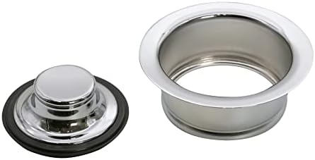 Westbrass D2089-05 4-1/4" Kitchen Sink Waste Disposal Drain Flange and Stopper - Image 3