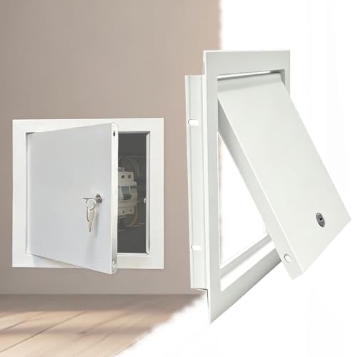 White Aluminum Access Door 16x17in Concealed Inspection Panel by Unknown