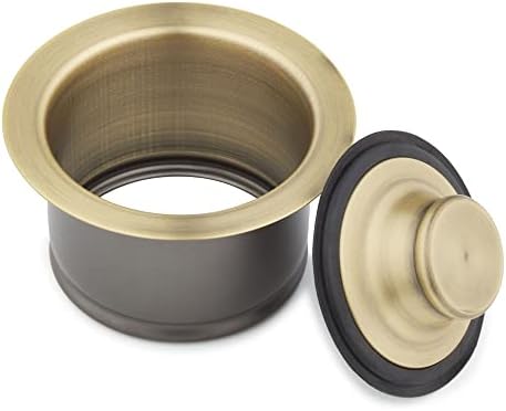 Signature Hardware 482755 3-1/2" Brass Kitchen Garbage Disposal Flange and - Image 5