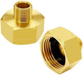 Lovegarden 2PCS 3/8 Compression Male to 3/4 GHT Female Faucet Adapters by Lovegarden
