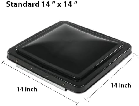 ALLGOOD Replacement Roof Vent Cover Camper RV Trailer 14" x 14" - Image 5