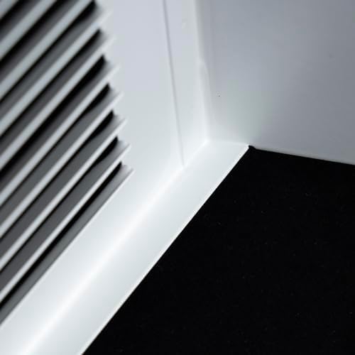 Fits 24x6 Duct Opening | Steel Triangular Baseboard Return Air Grille by Handua - Image 7