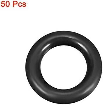 uxcell 50pcs 7x4x1.5mm Nitrile Rubber O-Rings Metric Sealing Gasket - Image 2