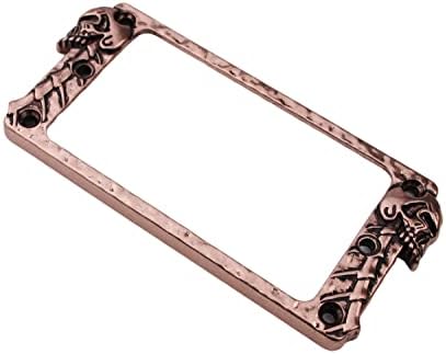 Guyker Metal Flat Humbucker Cover, Pickup Mounting Ring Set - Image 2