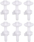 A.I.FORCE Plastic Toilet Seat Hinge Bolt Lid Screws Replacement Kit by A.I.FORCE