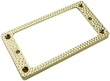 Guyker Metal Flat Humbucker Cover, Pickup Mounting Ring Set - Image 2