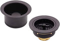 Westbrass CO2195-12 COMBO PACK 3-1/2" Wing Nut Twist Style Large Kitchen Sink by Westbrass
