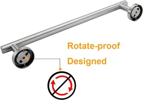 Nolimas 12 Inch Bath Hand Towel Bar SUS 304 Stainless Steel Towel Rod Rack - Image 7